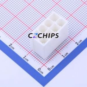 X9357WV-2x04-N0SN Wire-to-Board Pin Header Through hole Component (THT),P=4.2mm Connector 2x4P 4.2mm Through Hole 8P - Product Image 1