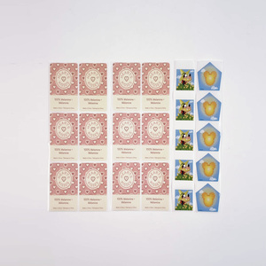 Autocollant imperméable en vinyle impression étiquette adhésive autocollant emballage rouleau étiquette <span class=keywords><strong>prix</strong></span> d'usine Logo autocollant - Product Image 4