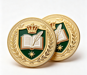Pin de Solapa Metálico con Logotipo Personalizado, Redondo, de Esmalte Suave, Aleación de Zinc, Emblema para Ropa, Bolsos, Sombreros, Regalos y Souvenirs - Product Image 4