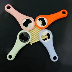 Abridor de botellas simple de acero inoxidable, abridor de botellas de cerveza, abridor de botellas de plástico creativo. - Product Image 1