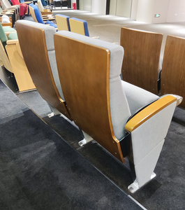 Стул для аудитории для школ и площадок для исполнительских искусств тканевое студенческое сиденье с подлокотниками для кинотеатров - Product Image 3