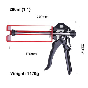 Pistolets à mastic JAPI Iron Twin Component 200ml 1:1 |   Expédition rapide |   Colle de réparation <span class=keywords><strong>pour</strong></span> sabots de bovins, OEM personnalisé - Product Image 2