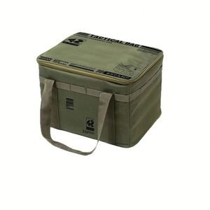 Collapsible for Long Trips Folding Organizer Anti-Collision Gas Tank and Tableware Camping Picnic <b>Bag</b> Custom Logo - Product Image 2