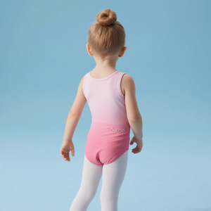 Justaucorps de danse pour petites filles, vêtements d'entraînement pour l'école de danse, logo d'équipe, <span class=keywords><strong>gymnastique</strong></span>, justaucorps respirant pour enfants, justaucorps de ballet - Product Image 6
