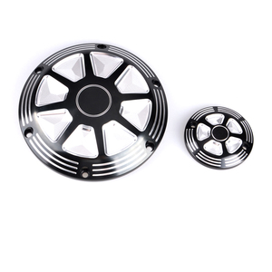 Cubierta de Distribución Derby de 5 Orificios para <span class=keywords><strong>Harley</strong></span> Softail Deluxe <span class=keywords><strong>Dyna</strong></span> <span class=keywords><strong>Super</strong></span> <span class=keywords><strong>Glide</strong></span> <span class=keywords><strong>Custom</strong></span> 2005-2013 FLHTK ELHXSE Softail Fat Boy Low 2010-2013 - Product Image 1