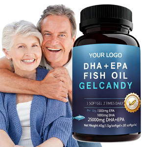 น้ำมันปลา EPA DHA เมก้า-3 6 9 ซอฟต์เจลแคปซูล สารอาหารจากสัตว์น้ำ วิตามินเสริมสำหรับผู้ใหญ่ พร้อมตัวเลือกที่ปรับแต่งได้ - Product Image 1