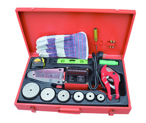 Elettrico di <span class=keywords><strong>plastica</strong></span> ppr tubo di presa di saldatura macchina/doppio elemento di riscaldamento tubo di <span class=keywords><strong>plastica</strong></span> saldatore - Product Image 1