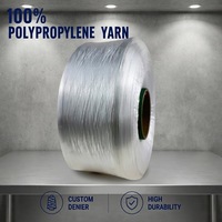 Hilo de Polipropileno 600D FDY de Alta Resistencia, 100% Sólido, para Bolsas de Compra Reutilizables, Aplicaciones de Ganchillo y Tejido