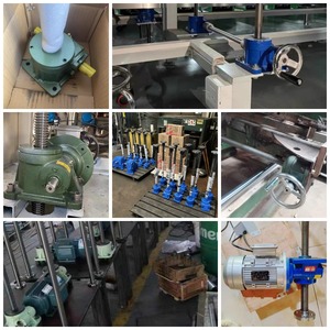 Vérin à vis sans fin SWL, vérin à vis sans fin à <span class=keywords><strong>engrenage</strong></span> conique, vérins électriques de levage, boîte de vitesses en fonte OEM, moteur pas à pas à <span class=keywords><strong>engrenage</strong></span> sans fin - Product Image 5