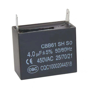 <span class=keywords><strong>Condensateur</strong></span> de démarrage CBB61 pour ventilateur de climatisation, 1UF/1.5/2/3/3.5UF 450V, à deux broches, pour le contrôle de la vitesse du ventilateur – Approvisionnement direct usine - Product Image 5