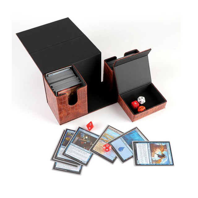 leather organizer Newly Design Premium Quality Deck Card Box For POKEMON TCG