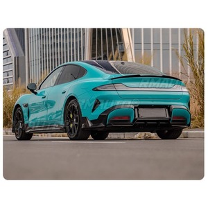 For Xiaomi SU7 Exterior Accessories <b>Car</b> Front Bumper Lip Splitter <b>Diffuser</b> Spoiler Bumper Guard Protector Bumper Apron Body Kit - Product Image 5