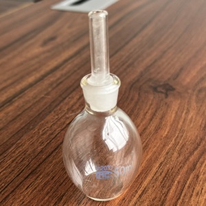 50ml 100ml đất thủy tinh pycnometer mật độ chai tỷ trọng kế - Product Image 5