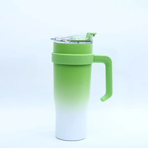 Gobelet de voyage isotherme en acier inoxydable avec couvercle en plastique, compatible avec les porte-gobelets, pour garder le café <span class=keywords><strong>ou</strong></span> les boissons au frais lors de vos déplacements - Product Image 2