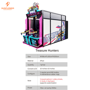 <span class=keywords><strong>Prix</strong></span> d'usine Machine de tir à monnayeur Treasure Hunter Gun King, machine de jeu d'amusement pour salles d'arcade - Product Image 3