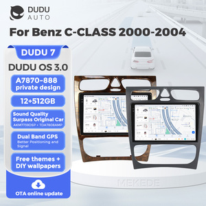 DUDUAUTO DUDU7 A7870 Android 13 <span class=keywords><strong>Radio</strong></span> de coche para <span class=keywords><strong>Mercedes</strong></span> Benz Clase C W209 C200 C320 C350 CLK <span class=keywords><strong>W203</strong></span> 2002-2005 - Product Image 3