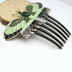 <span class=keywords><strong>Peigne</strong></span> décoratif papillon pour cheveux de <span class=keywords><strong>mariage</strong></span> Peignes latéraux pour cheveux de mariée Diapositives Coiffe <span class=keywords><strong>Chignon</strong></span> <span class=keywords><strong>Chignon</strong></span> Accessoires pour femmes filles - Product Image 6