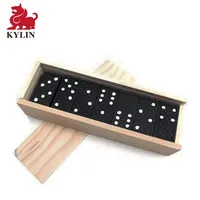 Educativi giochi in legno gioco di domino set