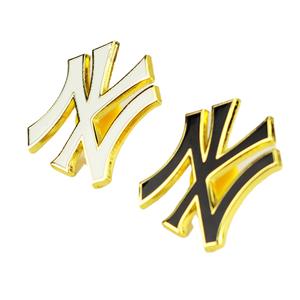 批发专业定制套装帽子俱乐部别针金属联盟棒球带团队标志 - Product Image 2