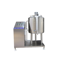 50L fonctions de chauffage et de refroidissement machine de pasteurisation du lait pasteurisateur avec système de refroidissement