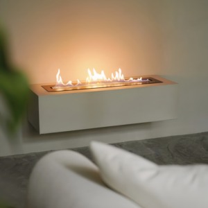 Elegante Caminetto a Etanolo da Parete con Fiamma Regolabile per Decorazione Interna di Casa, Villa, Hotel e Soggiorno - Product Image 1