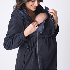 <span class=keywords><strong>Manteau</strong></span> de maternité 3 en 1 pour femme enceinte, résistant à la pluie, veste d'hiver de luxe pour <span class=keywords><strong>allaitement</strong></span> - Product Image 4