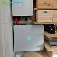 Batterie Dyness Powerbox G2 51.2V 200AH 10kwh homologuée AU Cec, montage mural, batterie Lifepo4, 8000 cycles, avec onduleur Solis S6