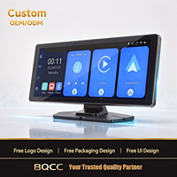 BQCC universel 10.26 ''2.5D écran HD autoradio lecteur multimédia AI Assistant sans fil Carplay/Android DVR aide à l'inversion