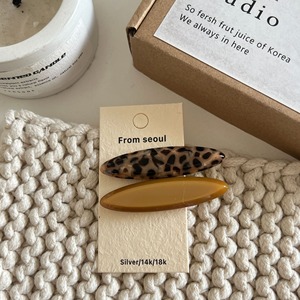 Acetaat Schildpad Gele Kleur Blok Dubbele Haarclip Set Volwassen Zoete Pikante Kaak Clip Zij Pony Clips - Product Image 6