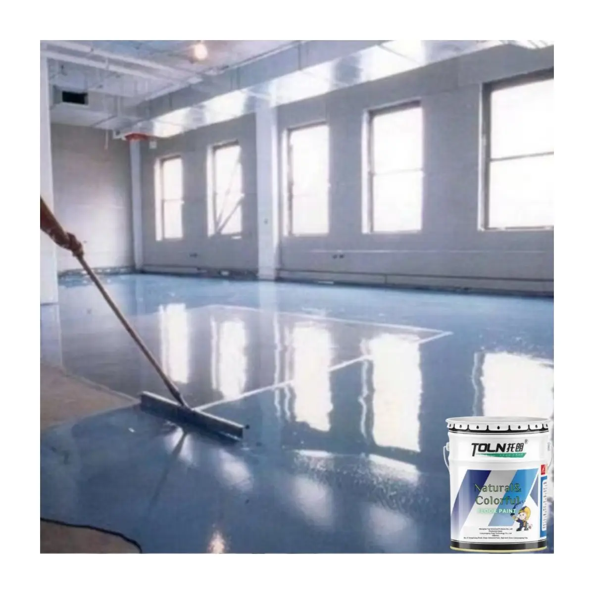 Factory Wholesale Industrial Epoxy Resin Sealing Primer House Floor Paint