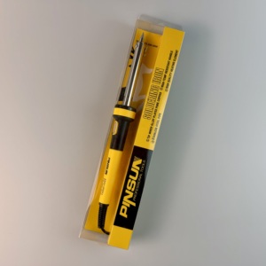 <span class=keywords><strong>Fer</strong></span> à <span class=keywords><strong>souder</strong></span> PINSUN 60W avec indicateur LED, poignée en silicone souple antidérapante, design moderne et élégant pour la réparation électronique - Product Image 4