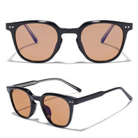 Lunettes de thérapie par la lumière bleue Sunray pour un confort visuel, filtrant la lumière avec des verres FL41 FL60 teinte ambre rose, monture TR90 légère, unisexe