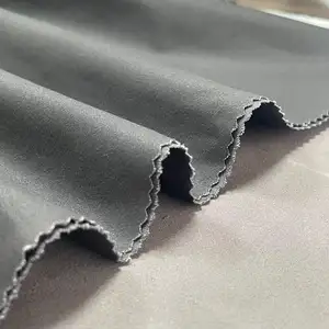 Suitable For All Seasons Carbon Grinding Medium Elastic 100% Cotton Sateen Fabric Woven Satin Weave Cotton Fabric