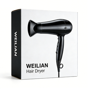 Professional Salon and Barber Hair Dryer With <b>Comb</b> Diffuser Powerful Motor for Efficient Styling Creation ULTRA-FAST DRYING POWE - Product Image 3