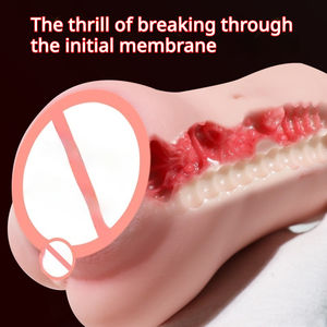 Masturbador Masculino con Textura Realista, Doble Canal Vaginal-Anal, con <span class=keywords><strong>Voz</strong></span> Inteligente para Momentos <span class=keywords><strong>de</strong></span> Placer - Product Image 5