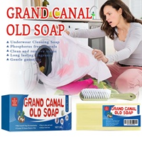 Jaysuing Savon de Lessive en Barre 100% Naturel Haute Efficacité Détachant pour Vêtements et Sous-vêtements Nettoyage en Profondeur Grand Canal Ancien