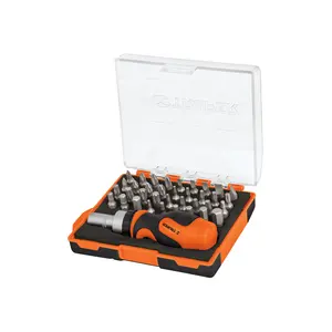 BOX 6 Tournevis à cliquet et 36 embouts, TRUPER - Product Image 1