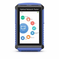 OTDR NOVKER NK4200 Mini OTDR pour contrôle par application, zone morte de 100 km, testeur de fibre optique portable de 1,5 m, G.652 SM, écran tactile 4,3 pouces 800x480, 8 Go, FTTH
