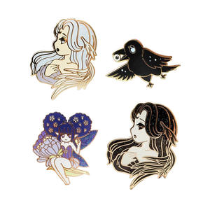 Personalizado al por mayor de dibujos animados <span class=keywords><strong>Anime</strong></span> Sailor Moon Collector esmalte cumpleaños niña pin badge - Product Image 6