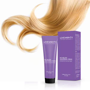 Private Label Professionale Crema Sbiancante Adatto <span class=keywords><strong>Per</strong></span> Tutti I Tipi di <span class=keywords><strong>Capelli</strong></span> Nessun Giallo Viola Alleggerimento Sbiancamento Crema - Product Image 2