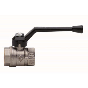 Válvula de bola de paso completo con rosca FF de 1/2" DN 15 PN 50 para sistemas HVAC - Product Image 1