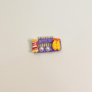 Accessoires pour animaux de compagnie, pince à cheveux pour animaux de compagnie faite à la main, 3 cm, réfrigérateur à nourriture, pince à cheveux longue, épingle à cheveux pour chat, teddy, maltais - Product Image 6