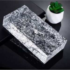 Ladrillo <span class=keywords><strong>de</strong></span> <span class=keywords><strong>vidrio</strong></span> sólido con patrón <span class=keywords><strong>de</strong></span> hielo <span class=keywords><strong>de</strong></span> tira larga Ladrillo <span class=keywords><strong>de</strong></span> cristal esmerilado translúcido ultra blanco - Product Image 6