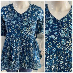 Latest Indian Tunic Top for <b>Women</b>`<b>s</b> Latest Designed and Prints Short Kurti Customized Available by Exporters - Product Image 4