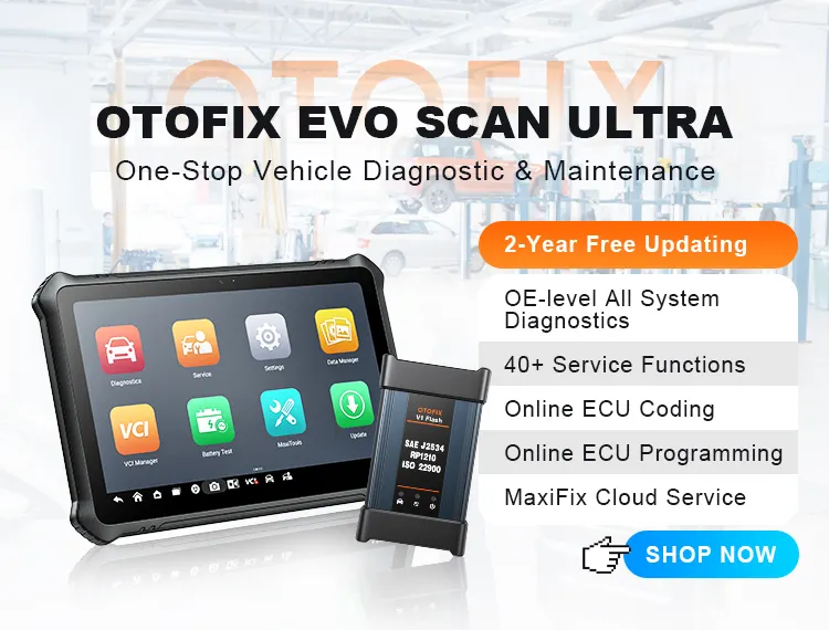 Otofix Evoscan Ultra Auto Diagnostische Scanner J2534 Oem Ecu Programmering Codering Scanner Tool 2 Jaar Gratis Update Topologie Mapping