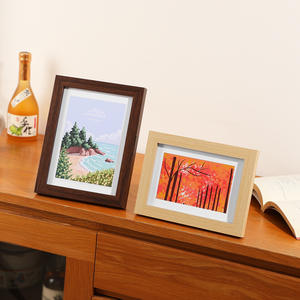 Marco de Fotos Hecho a Mano de 6x78 Pulgadas, <span class=keywords><strong>para</strong></span> Mesa o Pared, A3/A4, 4 Tamaños, Autoensamblable, Marco Grande <span class=keywords><strong>para</strong></span> Pinturas al Óleo de 16 Pulgadas - Product Image 3