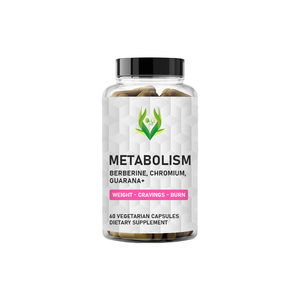 Cápsulas para el Metabolismo ODM OEM con Cromo, Ayuda al Metabolismo, Promueve el Control del Apetito, Cápsulas de Berberina para el Metabolismo - Product Image 1