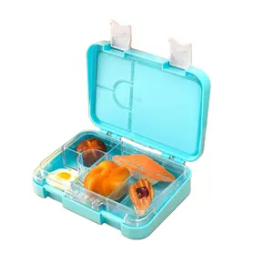 Aohea Bento Box für Kinder Kawaii Kinder Bento Lunch Box Kunststoff Snack Box