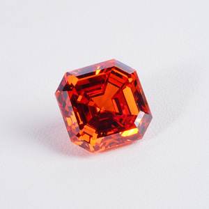 Mới Đến Ascher Cắt Màu Sắc 6X6Mm Mossanite Kim Cương Lỏng <span class=keywords><strong>Ruby</strong></span> Đá Quý Cho Quyến Rũ Đồ Trang Sức - Product Image 1