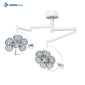 Soporte ajustable de Lámpara sin sombras quirúrgica eléctrica LED para procedimientos quirúrgicos de mascotas Luz de quirófano de alto rendimiento - Product Image 1